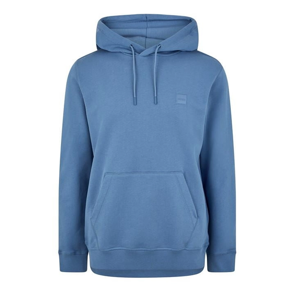 Hugo Boss Men's Over-the-head Hoodie - Blue